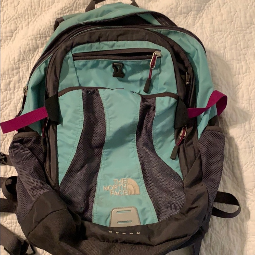 North face recon book bag